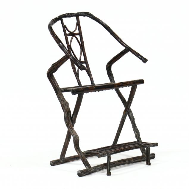 chinese-rootwood-folding-throne-chair