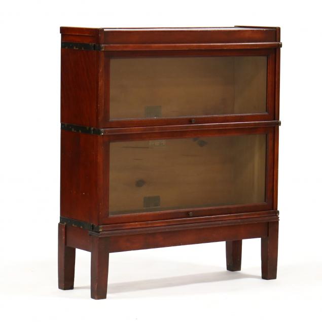 globe-wernicke-mahogany-barrister-bookcase