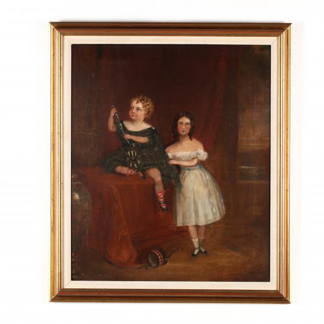 scottish-school-19th-century-a-portrait-of-two-siblings