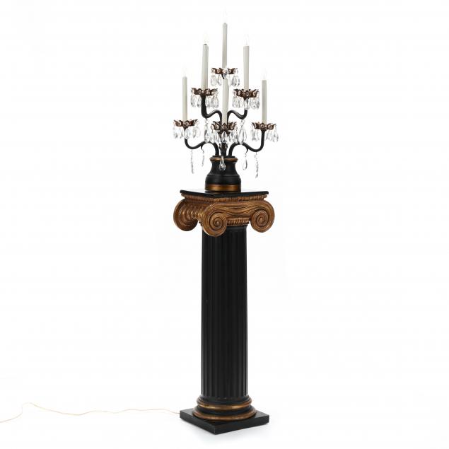 neoclassical-style-candelabra-on-pedestal