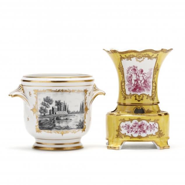 limoges-ice-bucket-and-sevres-style-cache-pot