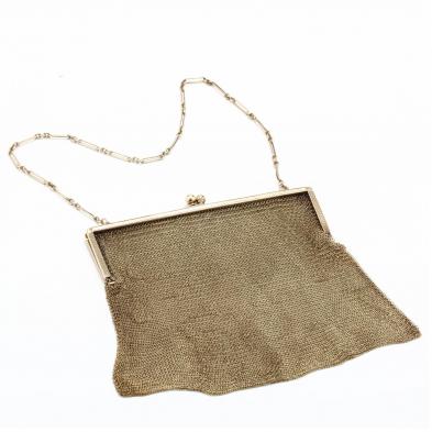 vintage-14kt-gold-mesh-purse
