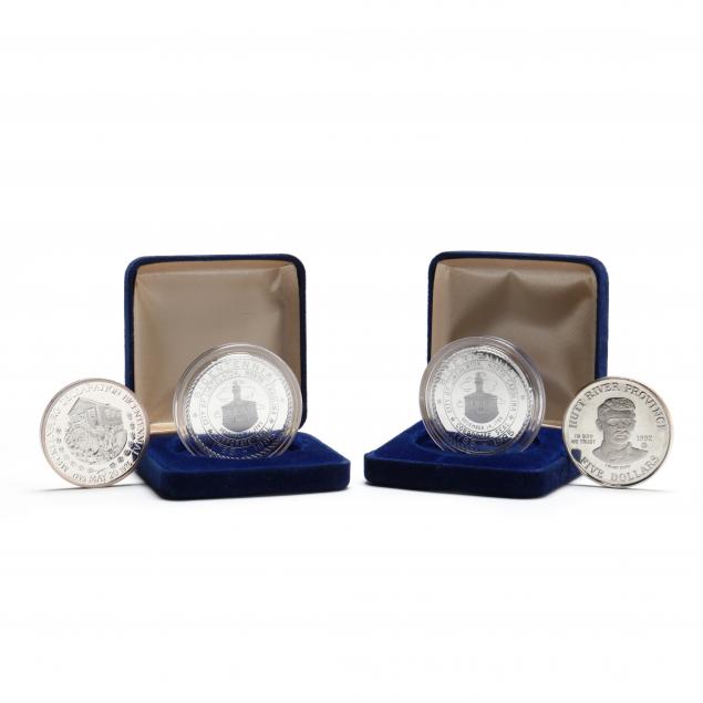 four-commemorative-proof-silver-rounds