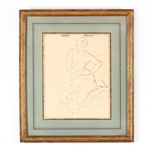 alfred-maurer-1868-1932-female-nude