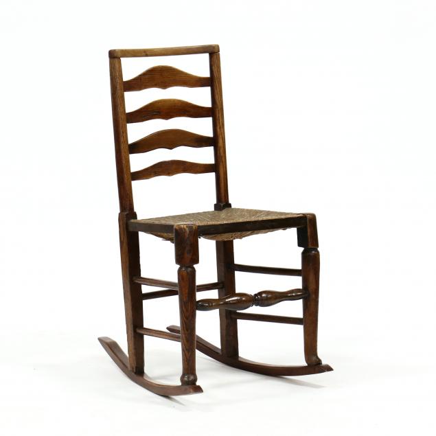 antique-welsh-ladderback-rocking-chair