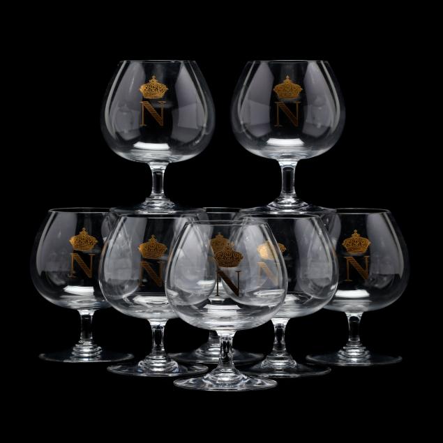 baccarat-set-of-eight-napoleonic-brandy-snifters