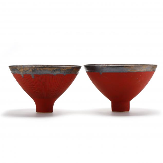 two-similar-studio-pottery-modernist-bowls