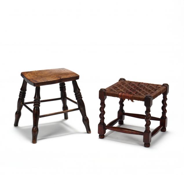 two-antique-english-stools