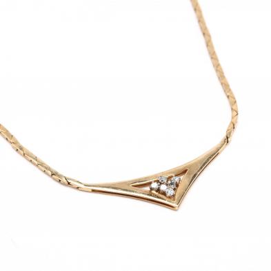 14kt-gold-and-diamond-necklace