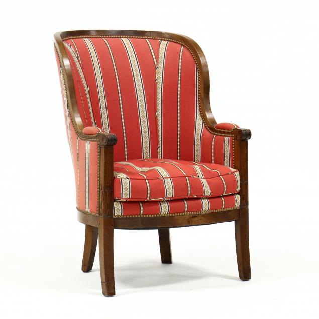 antique-french-barrel-back-chair