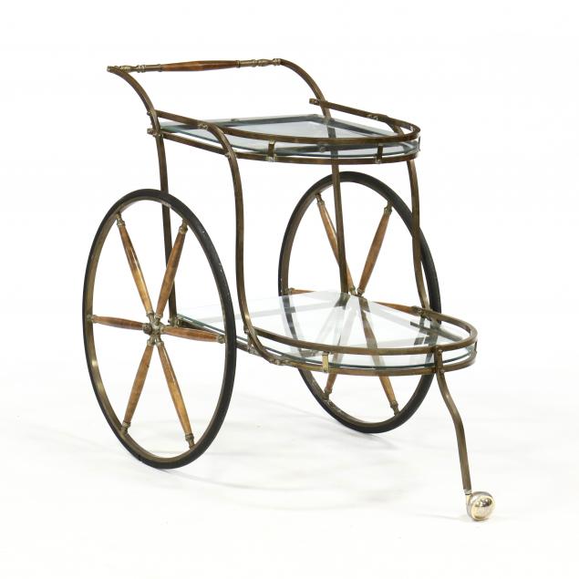 vintage-brass-serving-cart
