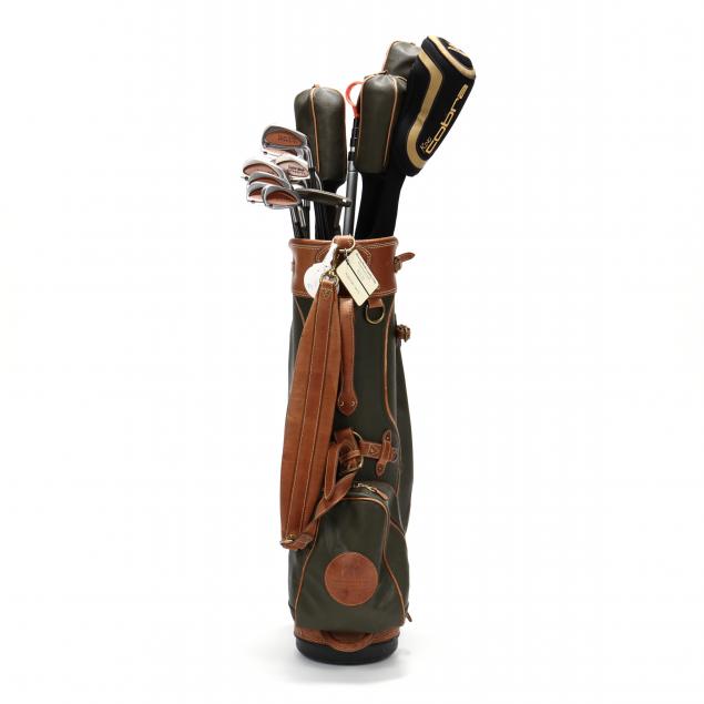mulholland-brothers-golf-bag-and-taylor-made-club-set