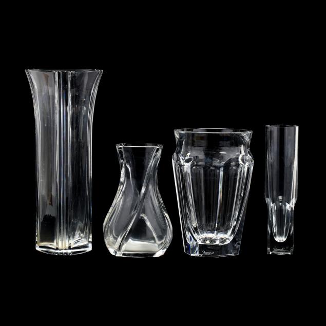 four-baccarat-crystal-vases