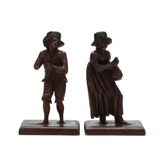 two-antique-diminutive-continental-carved-wood-figures