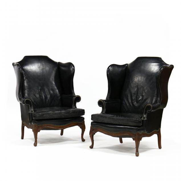 pair-of-ephraim-marsh-leather-easy-chairs