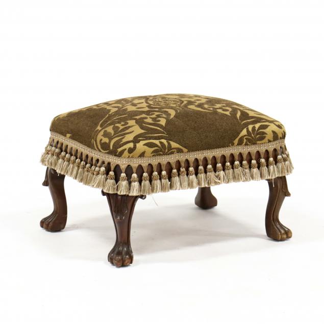 edwardian-carved-mahogany-footstool