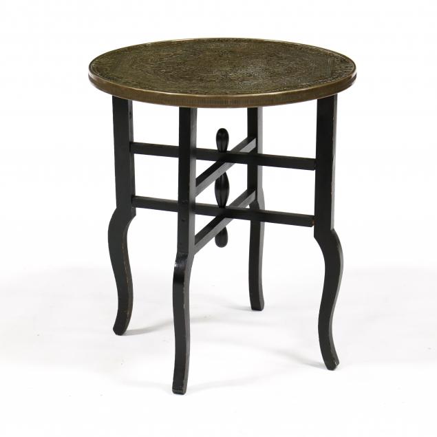 southeast-asian-repousse-brass-side-table
