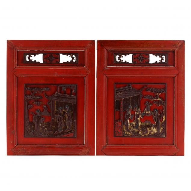 a-pair-of-chinese-carved-and-lacquered-panels
