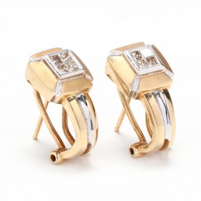 two-color-14kt-gold-and-diamond-earrings