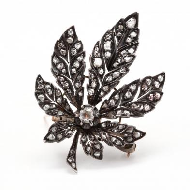 antique-silver-topped-gold-and-diamond-brooch