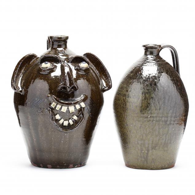 two-folk-pottery-vessels-charles-lisk