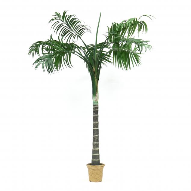 decorative-life-size-faux-palm-tree
