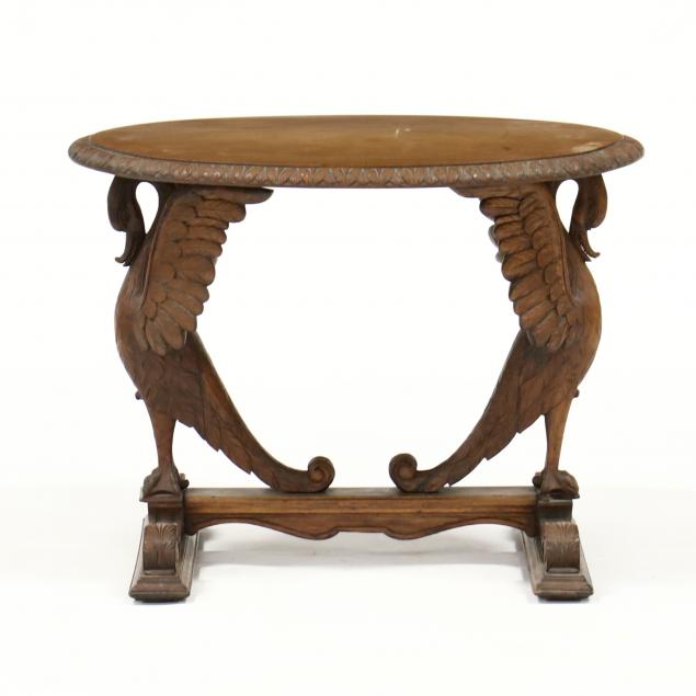 continental-carved-mahogany-trestle-base-low-table