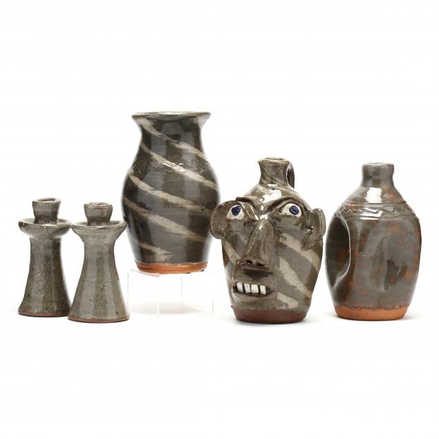 a-grouping-of-burlon-craig-pottery