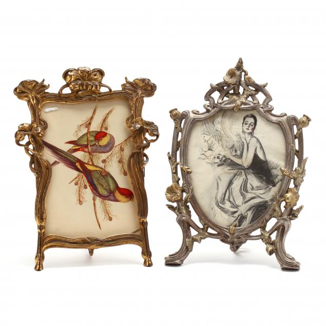 two-art-nouveau-frames