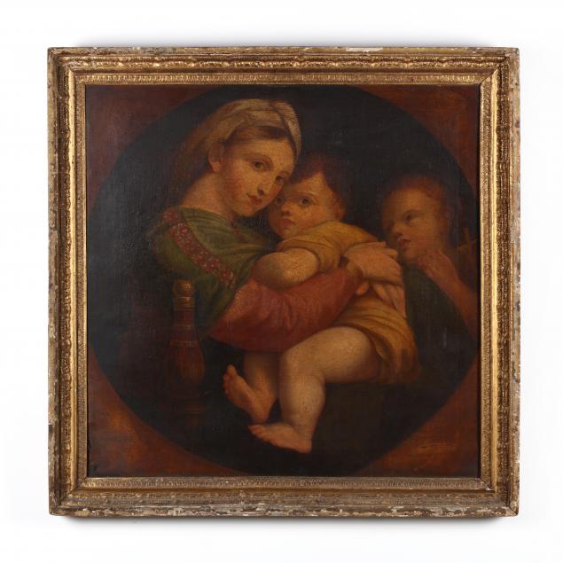 an-antique-copy-of-i-madonna-della-seggiola-i-after-raphael