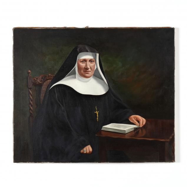 american-school-20th-century-portrait-of-a-nun