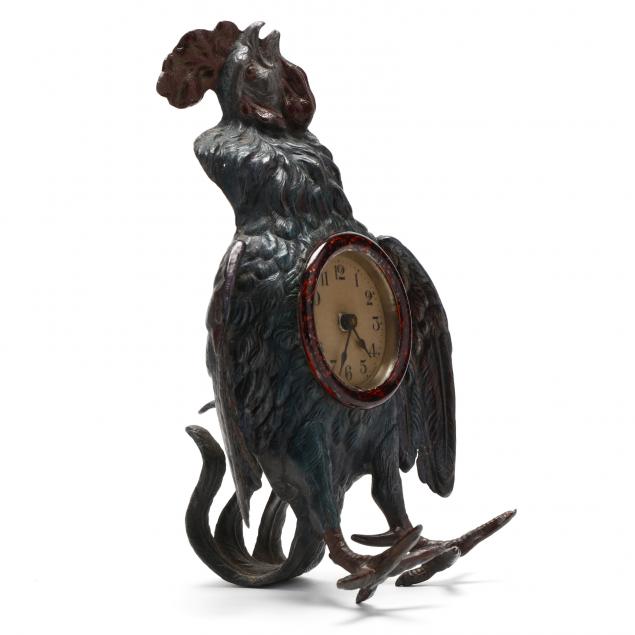 waterbury-antique-rooster-alarm-clock