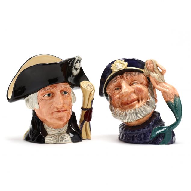 royal-doulton-george-washington-and-old-salt-face-mugs