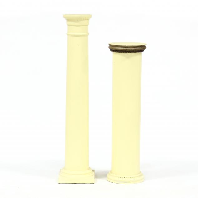 two-vintage-painted-wood-pedestals