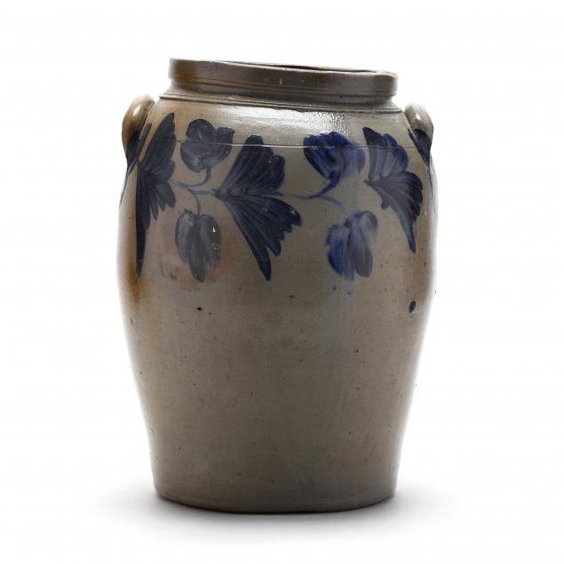 antique-decorated-stoneware-jar