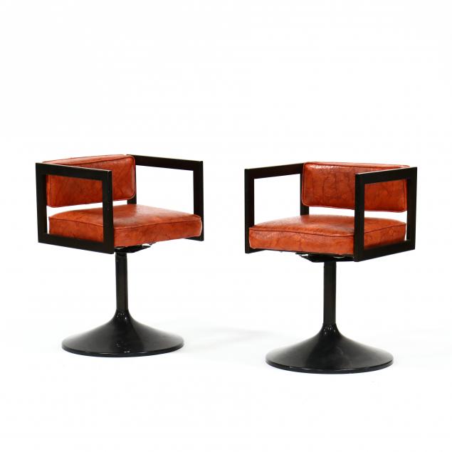 pair-of-vintage-swivel-pedestal-chairs