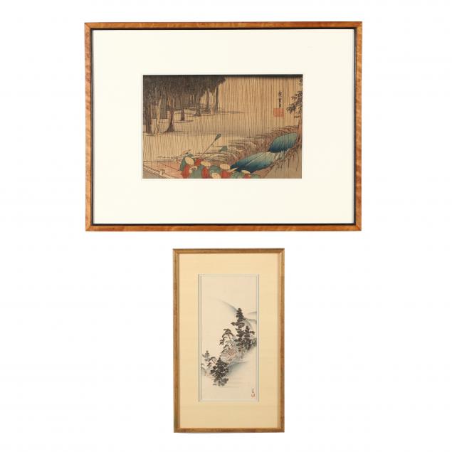 two-japanese-woodblock-prints