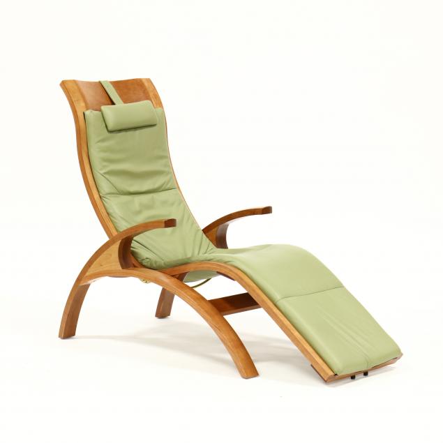 thomas-moser-cherry-reclining-lounge-chair
