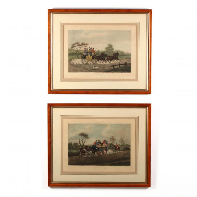 after-james-pollard-british-1792-1867-two-carriage-prints
