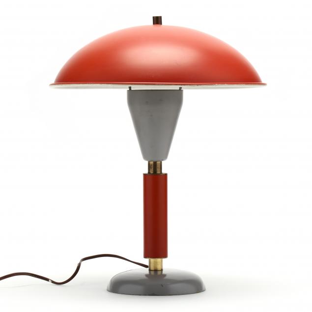 vintage-enameled-metal-table-lamp