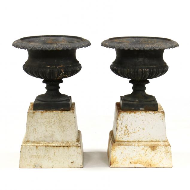 pair-of-cast-iron-garden-urns-on-stands