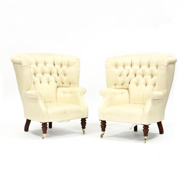 baker-pair-of-regency-style-barrel-back-chairs