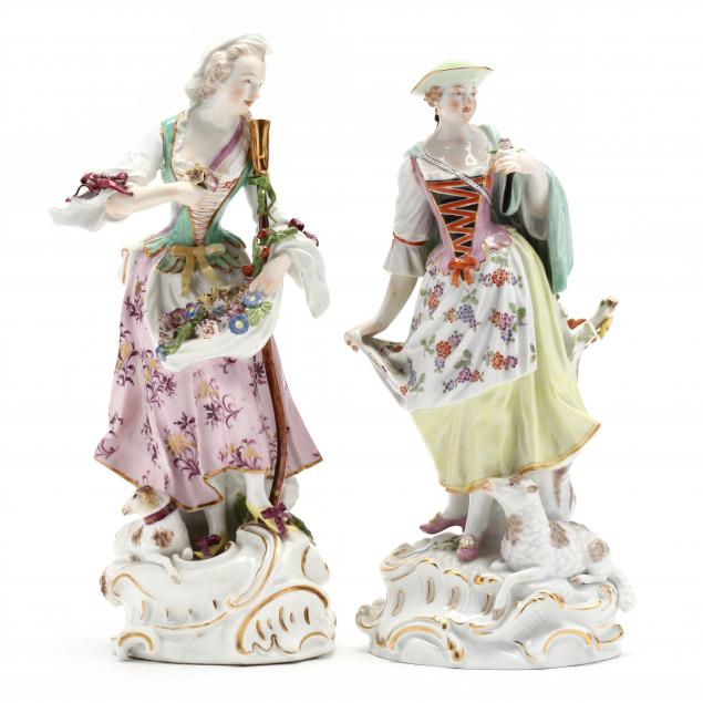two-meissen-figurines-of-shepherdesses