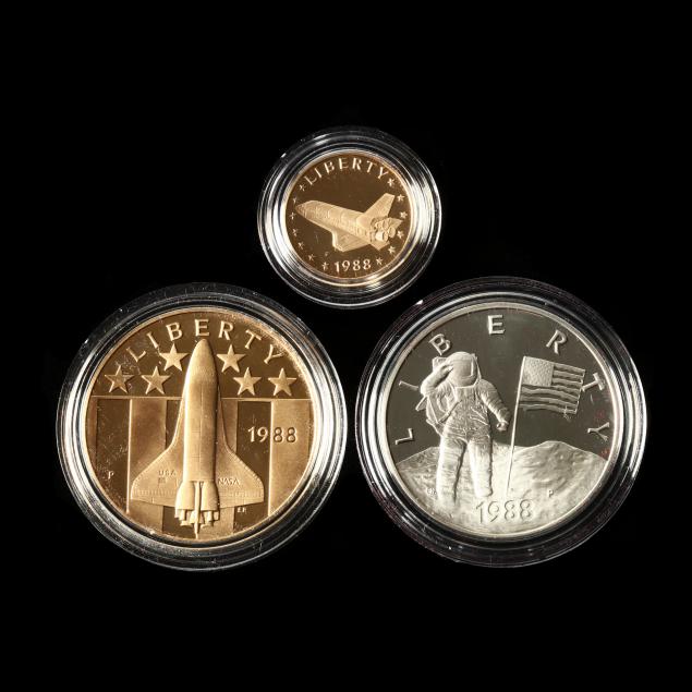 america-in-space-u-s-mint-3-medal-proof-set