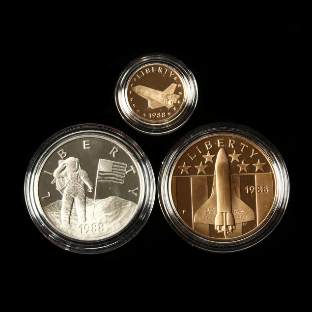 america-in-space-u-s-mint-3-medal-proof-set