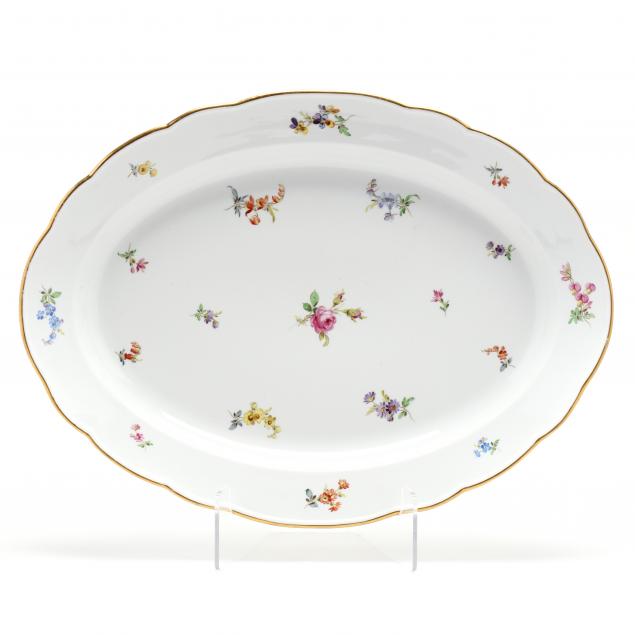 meissen-porcelain-meat-platter