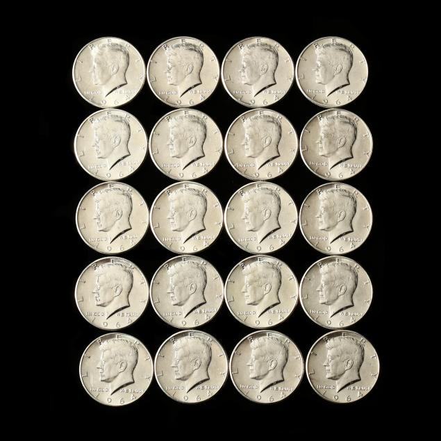 roll-of-20-uncirculated-1964-kennedy-halves