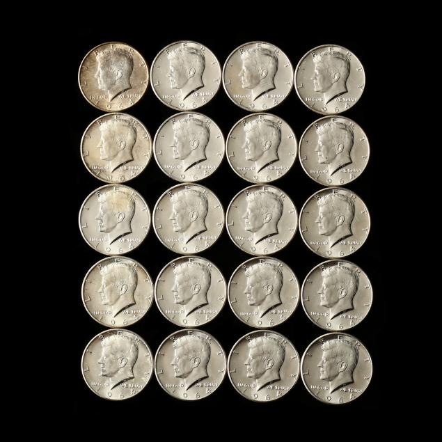 twenty-uncirculated-1964-kennedy-halves