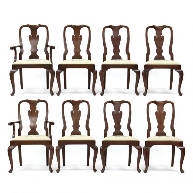 henkel-harris-set-of-eight-queen-anne-style-dining-chairs