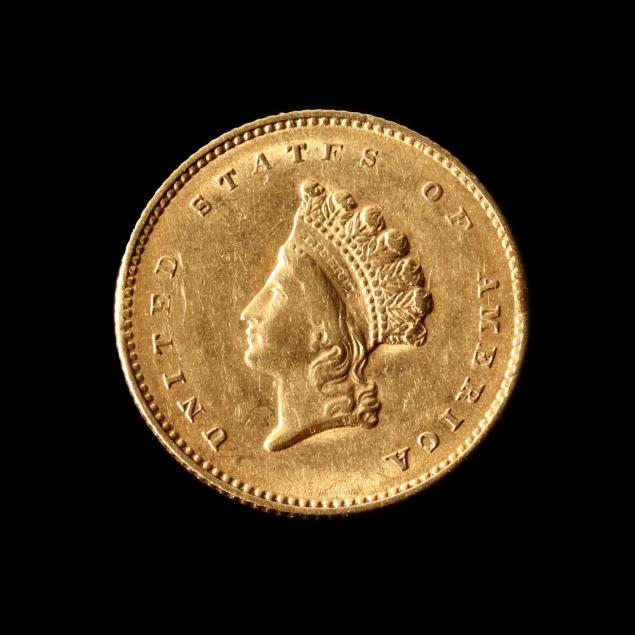 1854-1-gold-type-ii-indian-princess